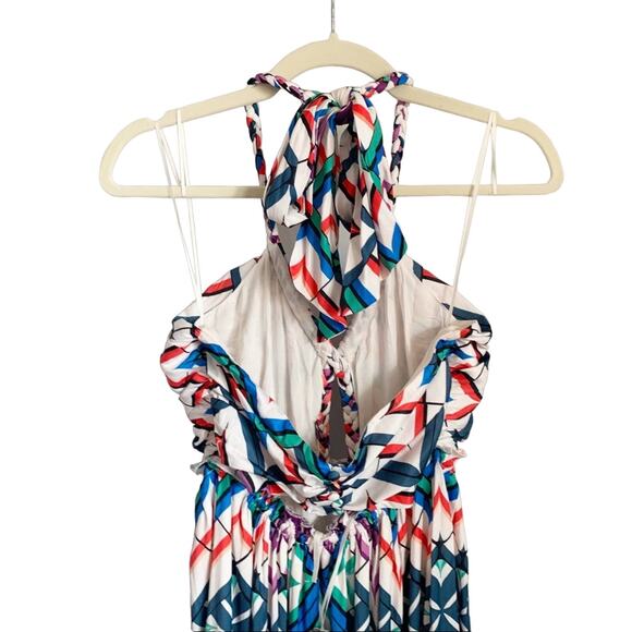 Anthropologie Halter Midi Dress 4 NWT - Picture 5 of 9